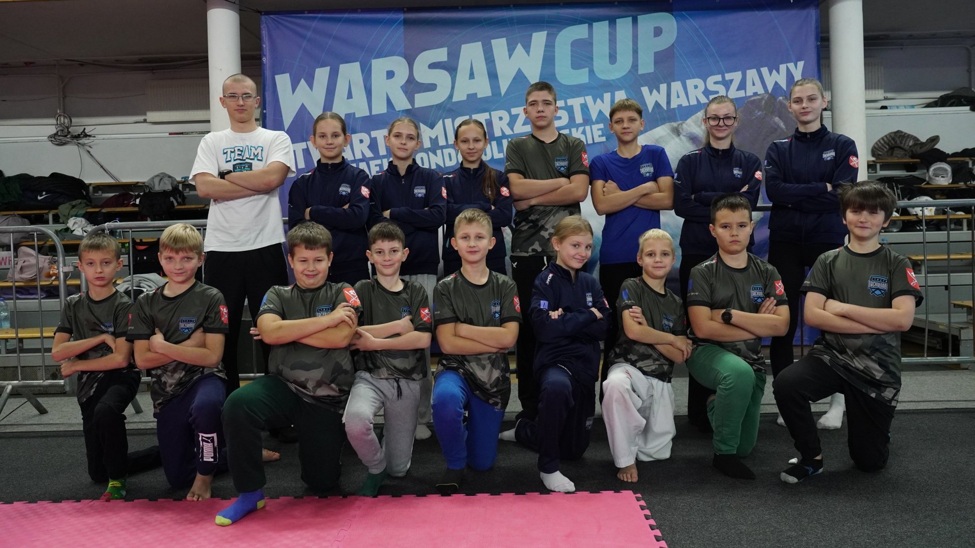 Drużyna UKS Żyrzyn Taekwondo Team na Polish Open 2026 – Warsaw Cup
